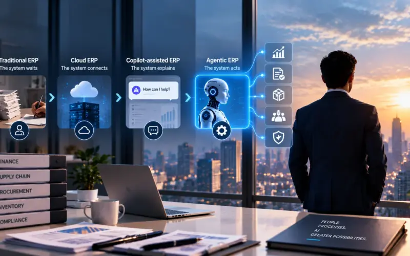Dynamics 365 Finance & Operations in 2026: From ERP to Agentic ERP